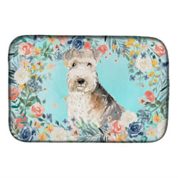 ""Caroline's Treasures CK3420DDM Lakeland Terrier dish-drying-mats  14 x 21  Multicolor""