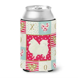 ""Caroline's Treasures CK5955CC Spitz Love Can or Bottle Hugger cold-beverage-koozies  Multicolor""