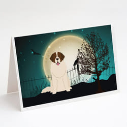 Halloween Scary Moscow Watchdog Greeting Cards and Envelopes Pack of 8