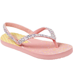 Reef Girls Kids Little Stargazer Summer Beach Sandals Flip Flops - Ice Cream - 4K-5K UK, Ice Cream
