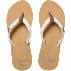 Reef Womens Cushion Sands Beach Pool Summer Slip On Flip Flop Thongs Sandals - 5 UK, Cloud