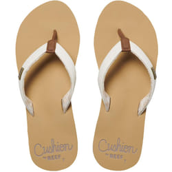 Reef Womens Cushion Sands Beach Pool Summer Slip On Flip Flop Thongs Sandals - 5 UK, Cloud