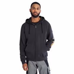 Timberland PRO mens Honcho Sport Full-zip Hooded Sweatshirt  Black  Me