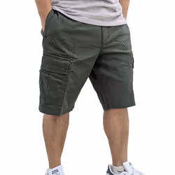 TIMBERLAND Mens Cargo Shorts Half Pants - Forest Green, W30