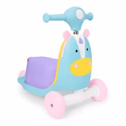 Skip Hop Zoo 3-In-1 Ride On Toy, 1 yr(s), 3 wheel(s), Multicolour