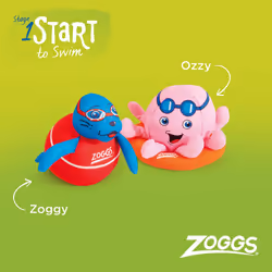Baby (Set of 2) Kids Zoggy Soakers Sponge Toys, Multicolour, One Size