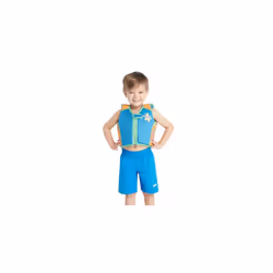 Kids Swimsure Jacket Bright Blue/Orange, 4-5 Years/18-25 kg