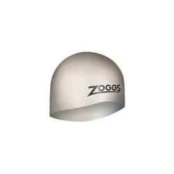 Unisex Easy-fit Silicone Swimming cap, Silver, Normal UK