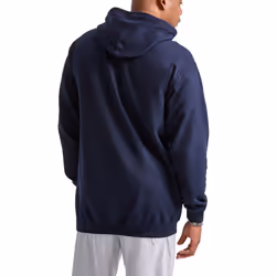 Champion Mens Hoodie  Powerblend  Fleece Comfortable Sweatshirt  Script Logo Reg. Or Big & Tall Athletic-hoodies  Navy Script  X-Small US