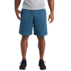 C9 Champion Men's Mesh Shorts-10 Inseam  Sea Bottom Blue/Railroad Gray