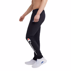 Champion Joggers  Lightweight Lounge  Jersey Graphic Pants for Men  31  Navy Script  XX-Large
