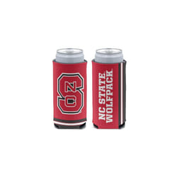 NCAA North Carolina State Wolfpack Slim Can Cooler, Team Colors, One Size