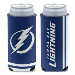 WinCraft NHL Tampa Bay Lightning Slim Can Cooler, Team Colors, One Size
