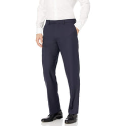 Amazon Essentials Mens classic-Fit Wrinkle-Resistant Stretch Dress Pant  Navy  31W x 30L