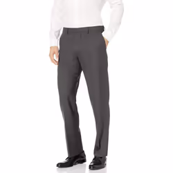 Amazon Essentials Mens classic-Fit Wrinkle-Resistant Stretch Dress Pant charcoal 31W x 28L