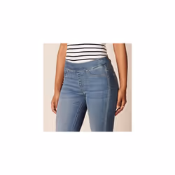 Amazon Essentials Women's Mid-Rise Stretch Pull-On Jegging (Available in Plus Size), Light Wash, 14 Short