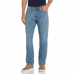 Amazon Essentials Mens Athletic-Fit Stretch Jean  Light Blue Vintage  28W x 28L