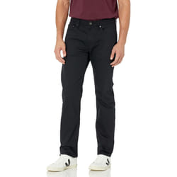 Amazon Essentials Men's Straight-Fit Stretch Jean  Washed Black  29W x 30L