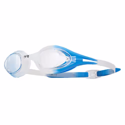 TYR Hydra Flare Adult Swim Goggles  Clear/Blue