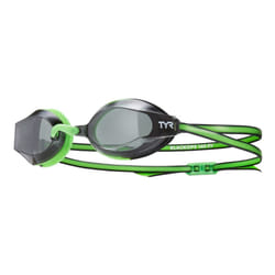 TYR Blackops 140 EV Racing Goggles Junior Fit  smoke/green/black