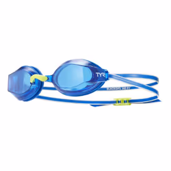 TYR Blackops 140 EV Racing Goggles Junior Fit  blue/blue/blue
