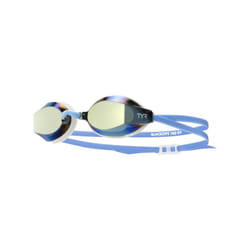 TYR Black Ops 140 EV Racing Mirrored Swim Goggles Women's Fit  Gold/Purple