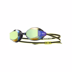 TYR Blackops 140 EV Racing Mirrored Swim Goggles for Men and Women - Competitive Swimming - Ages 16 to Adult