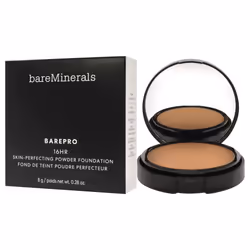 bareMinerals Barepro 16HR Skin Perfecting Powder Foundation - 40 Medium Deep Cool For Women 0.28 oz Foundation