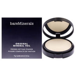 bareMinerals Original Mineral Veil Pressed Setting Powder - Sheer Fair for Women 0.3 oz Powder