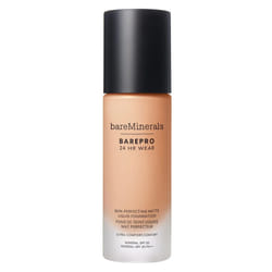 bareMinerals Barepro 24HR Wear Matte Liquid Foundation Mineral SPF 20  Full Coverage Matte Finish  Breathable Makeup for Face  Vegan (Light 21 Warm)