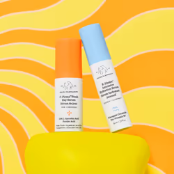 Drunk Elephant Hydra and The Bright - Includes C-Firma Fresh Day Serum (0.3 fl oz) & B-Hydra Intensive Hydration Serum (0.27 fl oz) - Free of Essentia