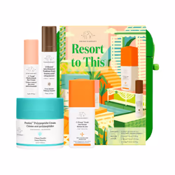 Drunk Elephant Resort to This Day Kit - Includes Protini Cream (50 ml/1.69 fl oz) C-Firma (15 ml/.5 fl oz) D-Bronzi (8 ml/. ...