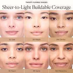 Laura Mercier Tinted Moisturizer Natural Dewy with SPF 30: 24HR+ Hydration  Long Lasting  Sheer to Light  Buildable Coverage  Dewy Finish  Improve Ski