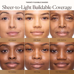 Laura Mercier Tinted Moisturizer Natural Dewy with SPF 30: 24HR+ Hydration  Long Lasting  Sheer to Light  Buildable Coverage  Dewy Finish  Improve Ski