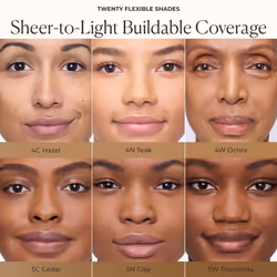 Laura Mercier Tinted Moisturizer Blurred Matte with SPF 30: 24HR+ Shine Control and Blurring  Long Lasting  Sheer to Light  Buildable Coverage  Blurs