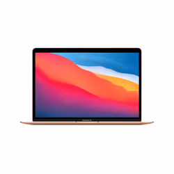 Apple MacBook Air 2020 13.3in M1 8GB 256GB - Gold, Apple M, 33.8 cm (13.3"), 2560 x 1600 pixels, 8 GB, 256 GB, macOS Big Sur