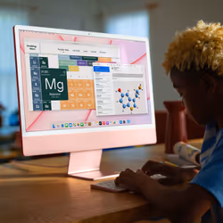 Apple iMac 24in M1 256GB - Silver - Additional view 5