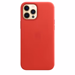 Apple iPhone 12 Pro Max Leather Case with MagSafe - (PRODUCT)RED