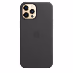 Apple iPhone 12 Pro Max Leather Case with MagSafe - Black