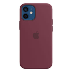 Apple iPhone 12 mini Silicone Case with MagSafe - Plum