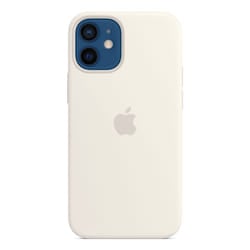 Apple iPhone 12 mini Silicone Case with MagSafe - White