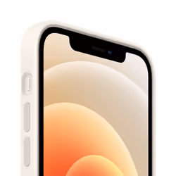 Apple iPhone 12 | 12 Pro Silicone Case with MagSafe - White