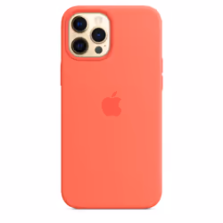 Apple iPhone 12 Pro Max Silicone Case with MagSafe - Pink Citrus