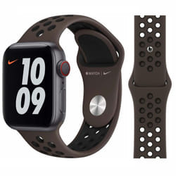 Apple Nike Sport Band Strap (38mm / 40mm / 41mm) - Ironstone/Black