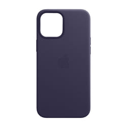Apple iPhone 12 Pro Max Leather Case with MagSafe - Deep Violet