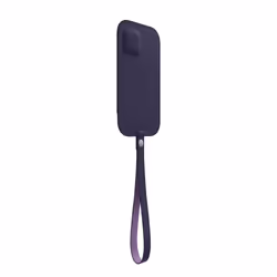 Apple iPhone 12 mini Leather Sleeve with MagSafe - Deep Violet