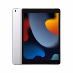 Apple iPad 9th Gen 10.2in Wi-Fi+Cellular 64GB - Silver, 25.9 cm (10.2"), 2160 x 1620 pixels, 64 GB, iPadOS 15, 498 g, Silver