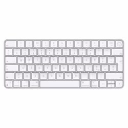Apple Magic, 60%, Wired & Wireless, USB + Bluetooth, Aluminium, White