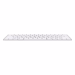 Apple Magic keyboard Universal USB + Bluetooth Italian Aluminium, White