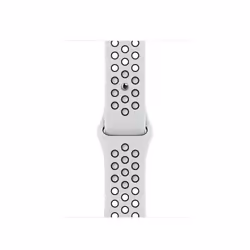 Apple ML843ZM/A, Band, Smartwatch, Black, Platinum, Apple, Apple Watch 38mm, 40mm, 41mm, Fluoroelastomer